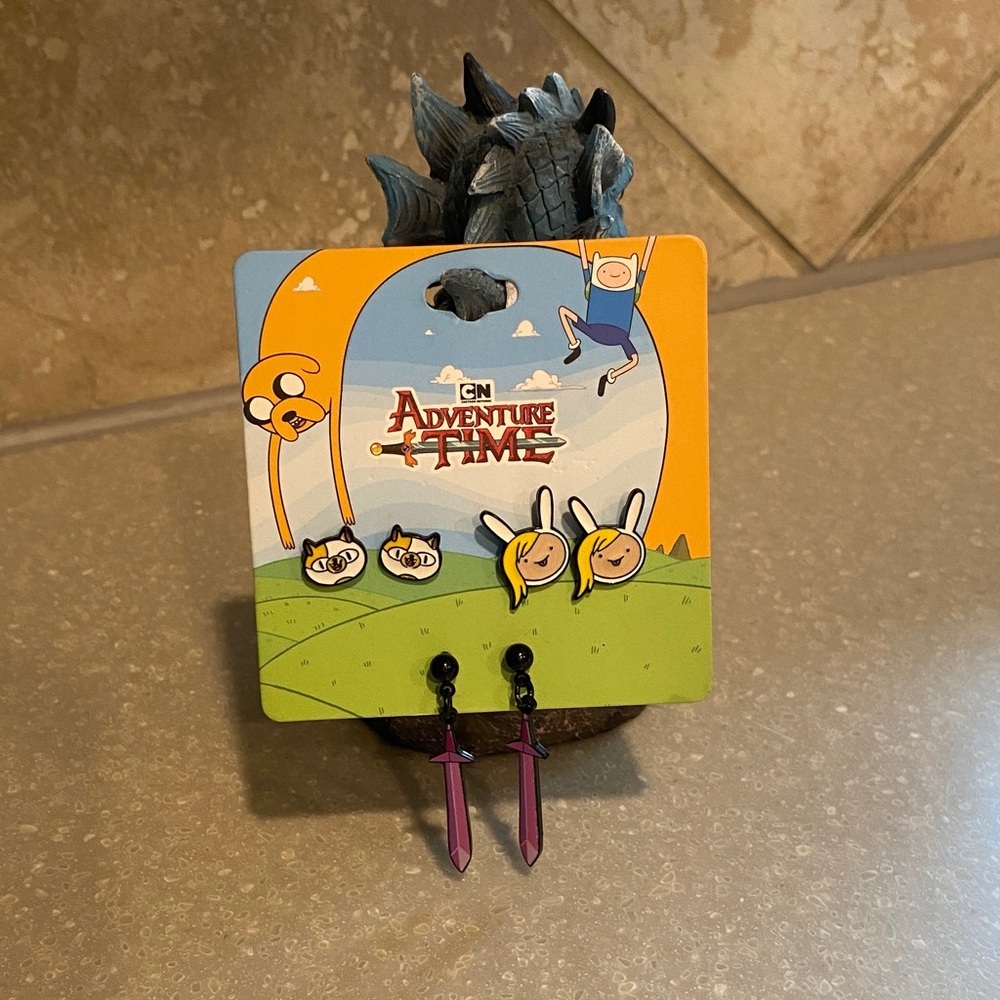 Adventure Time Sword Earrings